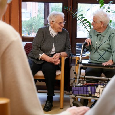 Fluchterfahrungen werden ausgetauscht