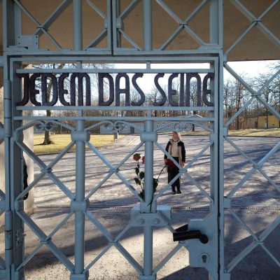 Tor zum ehemaligen KZ Buchenwald