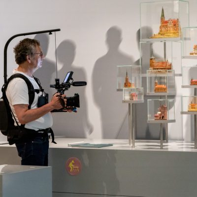 Aufnahmen in der Dauerausstellung